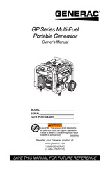 Generac Power Systems GP9500E Owner's Manual