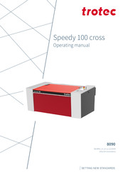 Trotec Speedy 100 cross Operating Manual