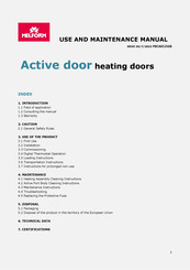 MELFORM ACTIVE DOOR K08C230I Use And Maintenance Manual