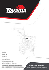 Toyama TDT90RX Owner's Manual