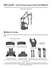 PROAIM Hawk Pro ST-PHWK-01 Assembly Manual