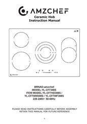 amzchef YL-CF7WM308S Instruction Manual