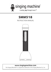 The Singing Machine SMM518 Instruction Manual