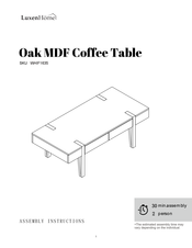 LuxenHome WHIF1635 Assembly Instructions Manual