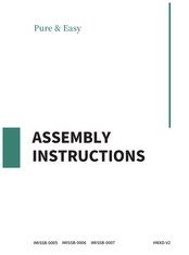 YitaHome IMISSB-0005 Assembly Instructions Manual