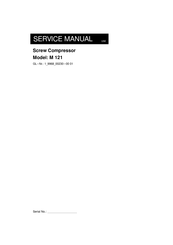 KAESER KOMPRESSOREN M 121 Service Manual