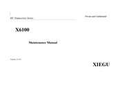 Xiegu X6100 Maintenance Manual