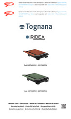 Tognana IRIDEA D2DTN02IRVA User Manual