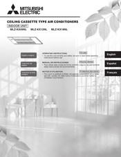 Mitsubishi Electric MLZ-KX18NL Operating Instructions Manual