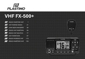 Plastimo VHF FX-500+ Instruction Manual