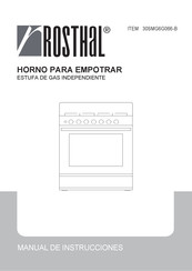 Rosthal 30SMG6G066-B Instruction Manual