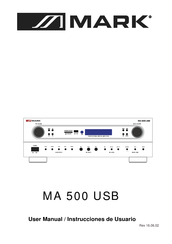 Mark MA 500 USB User Manual