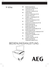 AEG KK 30 Instructions For Use Manual