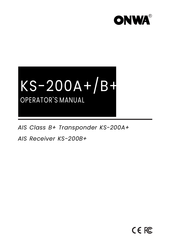 Onwa KS-200B+ Operator's Manual