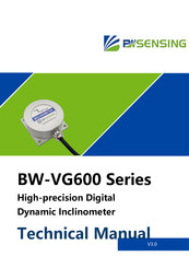 BW SENSING BW-VG600 Series Technical Manual