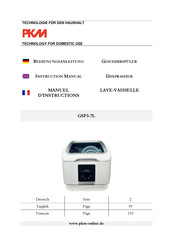 Pkm GSP3-7L Instruction Manual