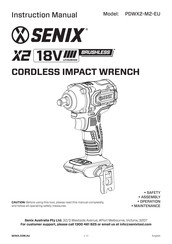 Senix PDWX2-M2-EU Instruction Manual