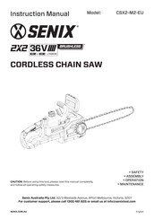 Senix CSX2-M2-EU Instruction Manual
