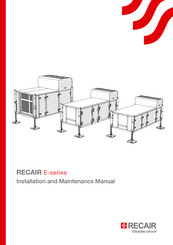 ETS NORD RECAIR E Series Installation And Maintenance Manual