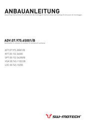 SW-Motech ADV.07.975.65001/B Mounting Instructions