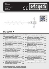 Scheppach BC-EB100-X Translation Of The Original Operating Instructions