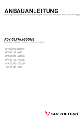 SW-Motech ADV.05.876.65000/B Mounting Instructions