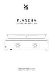WMF PLANCHA EDITION ONE 60G Operating Instructions Manual