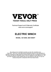 VEVOR SC12000 Manual