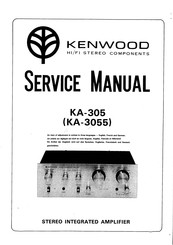 Kenwood KA-3055 Service Manual