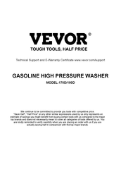 VEVOR 170D Manual