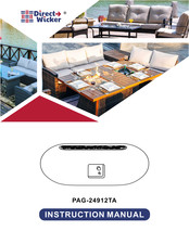 Direct Wicker PAG-24912TA Instruction Manual