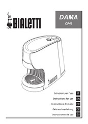 Bialetti CF46 Instructions For Use Manual