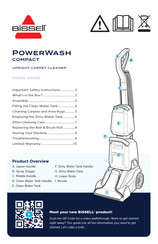 Bissell PowerWash COMPACT 4055E User Manual