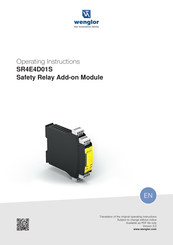 Wenglor SR4E4D01S Operating Instructions Manual