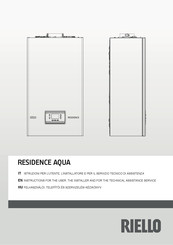 Riello RESIDENCE AQUA 25 BIS G230 Instructions For The User