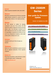 ICP DAS USA GW-2500iM Series Manual