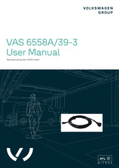 Volkswagen AVL DITEST VAS 6558A/39-3 User Manual