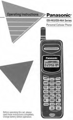 Panasonic EB-H63 Series Operating Instructions Manual