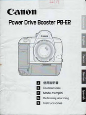 Canon PB-E2 Instructions Manual