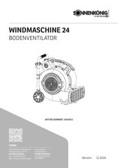 Sonnenkonig WINDMASCHINE 24 Manual