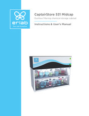 erlab CaptairStore 531 Midcap Instruction And User's Manual