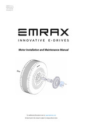 EMRAX 208 Installation And Maintenance Manual