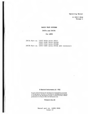 Marconi Instruments 2957B Operating Manual
