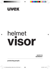 Uvex instinct visor pro V Manual