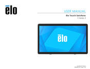 Elo TouchSystems E 3 Series User Manual