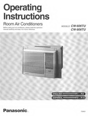 Panasonic CW-606TU Operating Instructions Manual