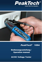 PeakTech 1094 Operation Manual