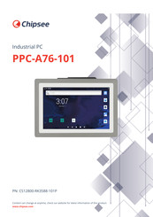 Chipsee PPC-A76-101 Manual