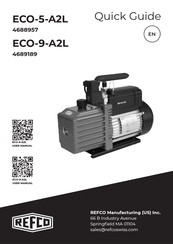 Refco ECO-5-A2L Quick Manual