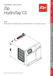 Zip HydroTap G5 BC100 Installation Instructions Manual